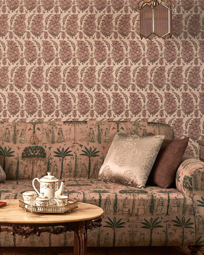 Pahalgam Paisley - Marble Lotus - Pahalgam Paisley