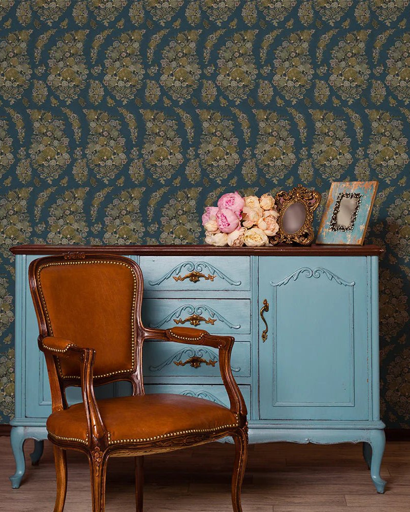 Pahalgam Paisley - Marble Lotus - Pahalgam Paisley