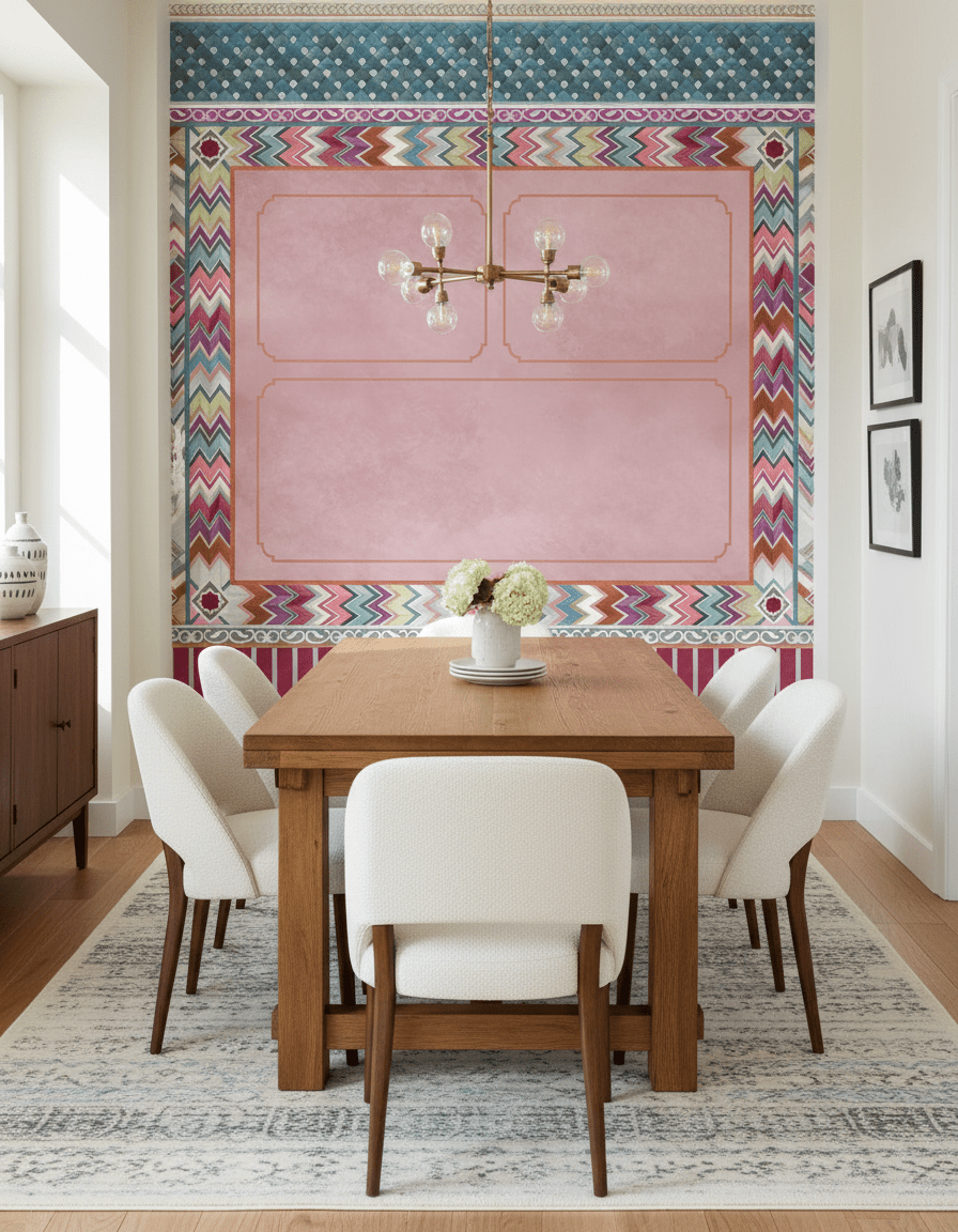 Palace of Illusions - Blush Pink - Marble Lotus - Palace of Illusions - Blush Pink