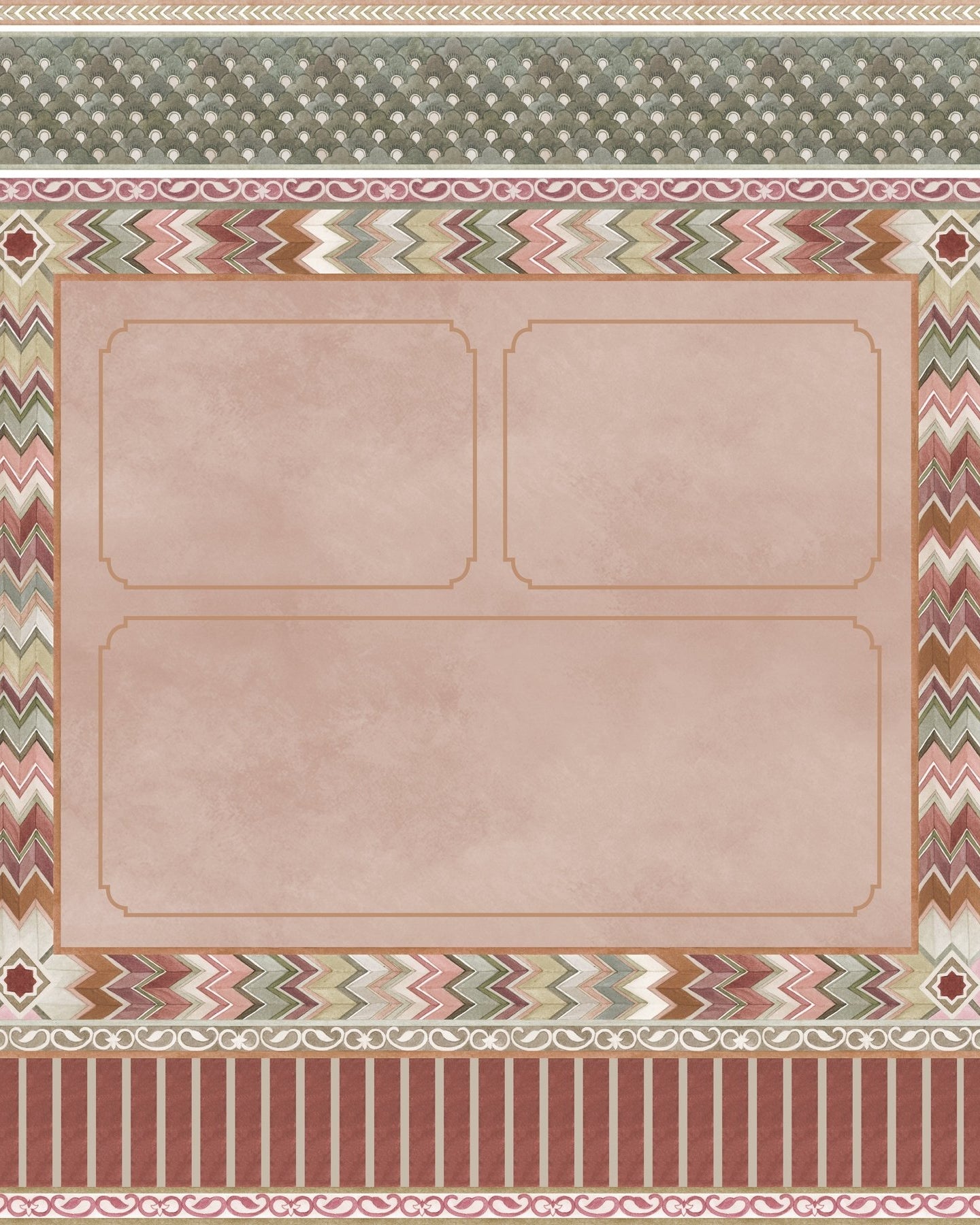 Palace of Illusions – Dusty Rose - Marble Lotus - Palace of Illusions – Dusty Rose