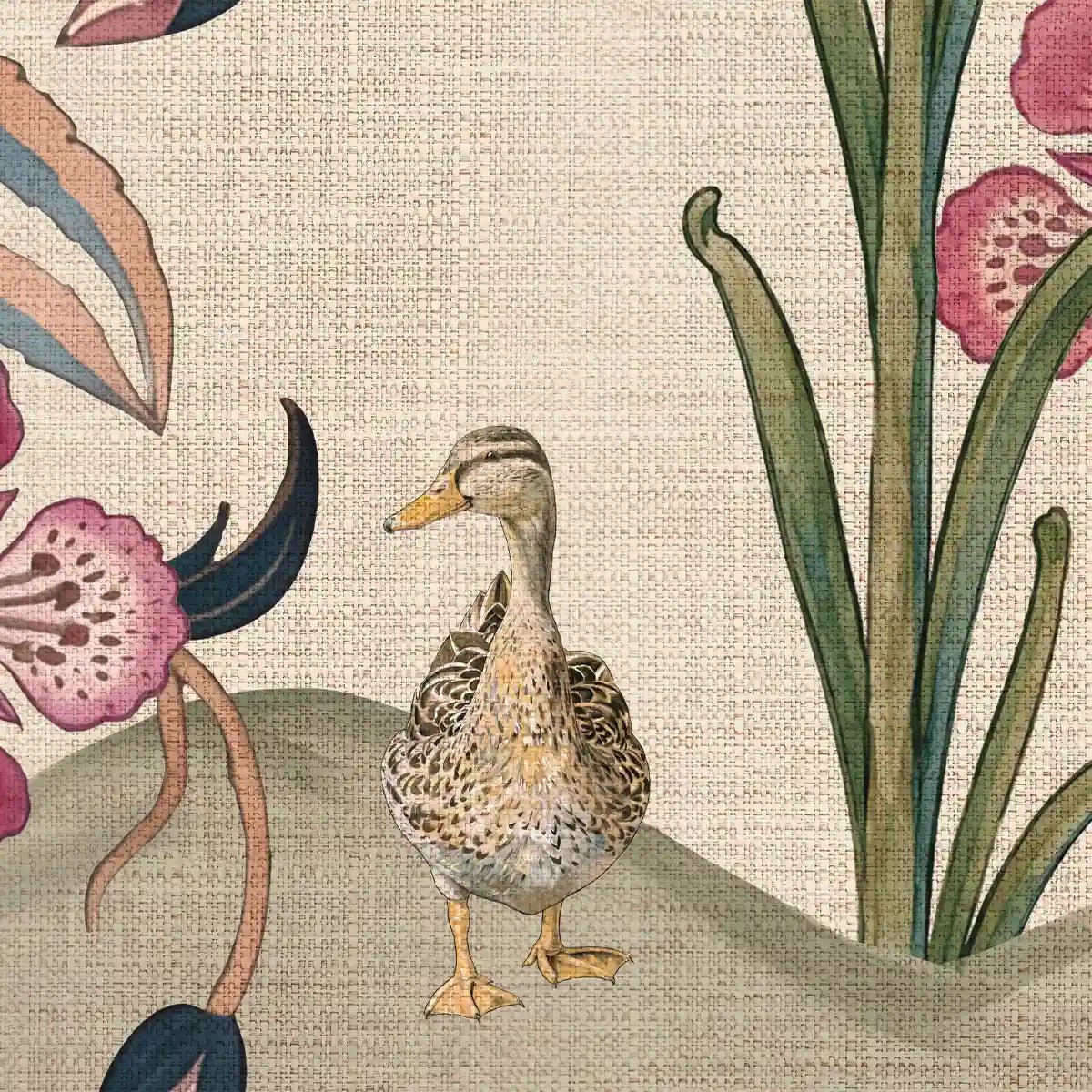 Petals of Persia Customised Wallpaper - Marble Lotus - Petals of Persia Customised Wallpaper