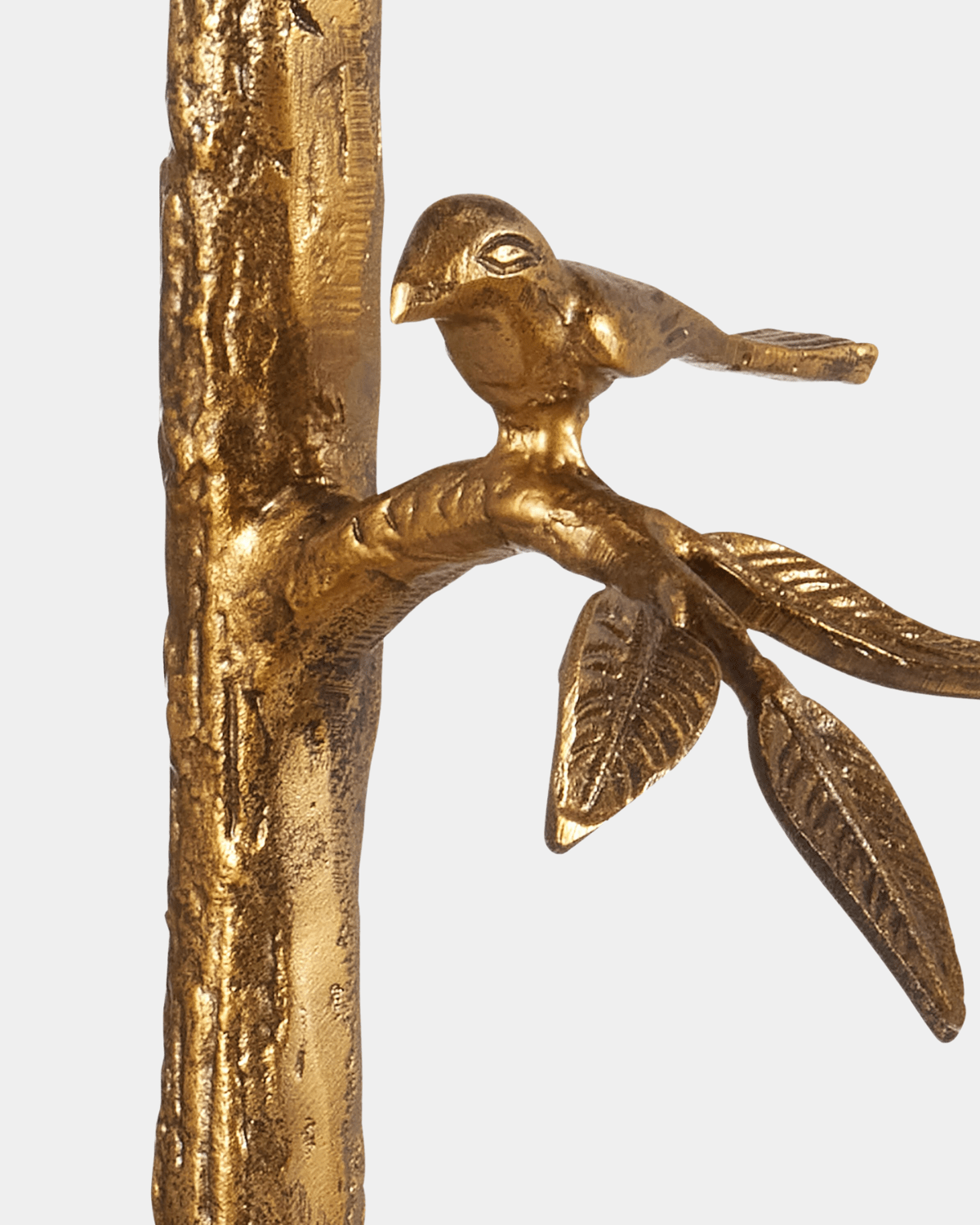 Piaf Brass Floor Lamp - Marble Lotus - Piaf Brass Floor Lamp