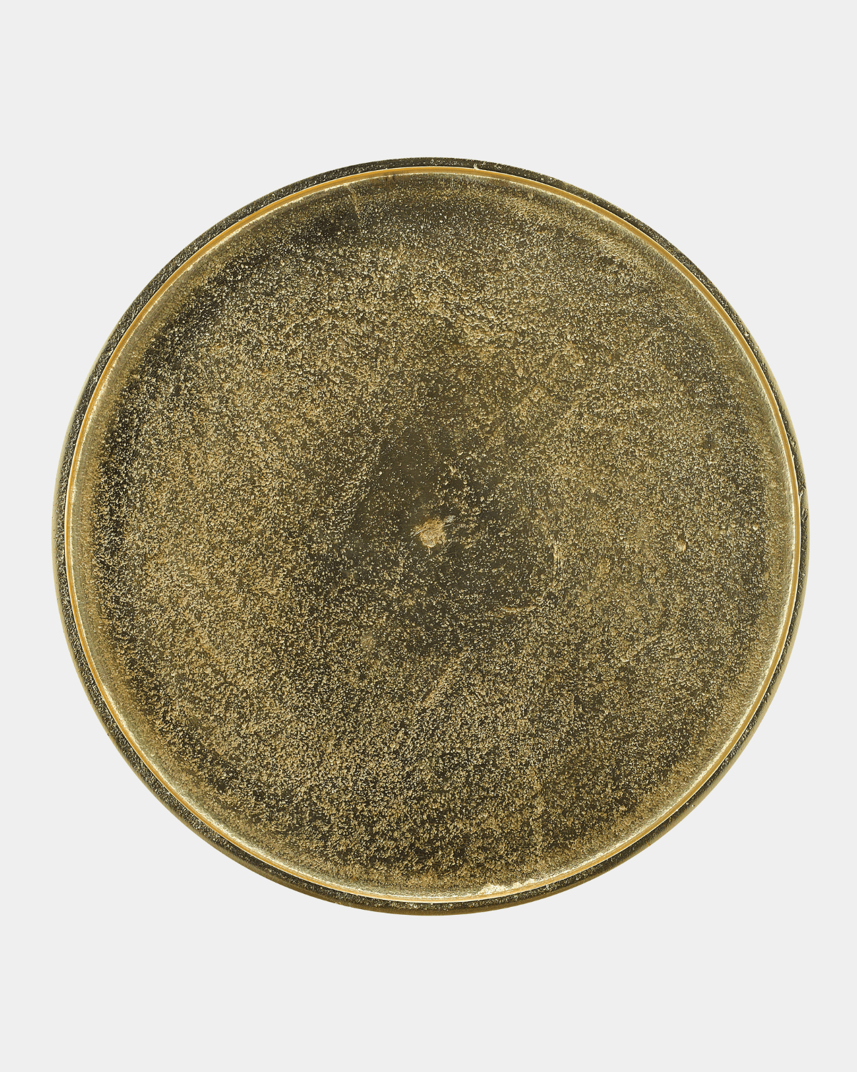 Piaf Gold Drinks Table - Marble Lotus - Piaf Gold Drinks Table