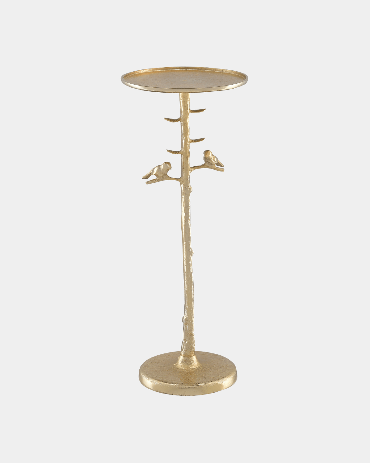 Piaf Gold Drinks Table - Marble Lotus - Piaf Gold Drinks Table