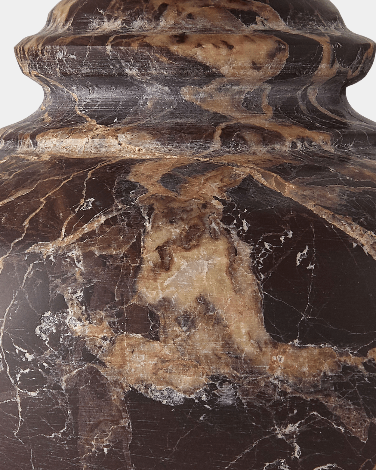 Piccolo Brown Mini Table Lamp - Marble Lotus - Piccolo Brown Mini Table Lamp