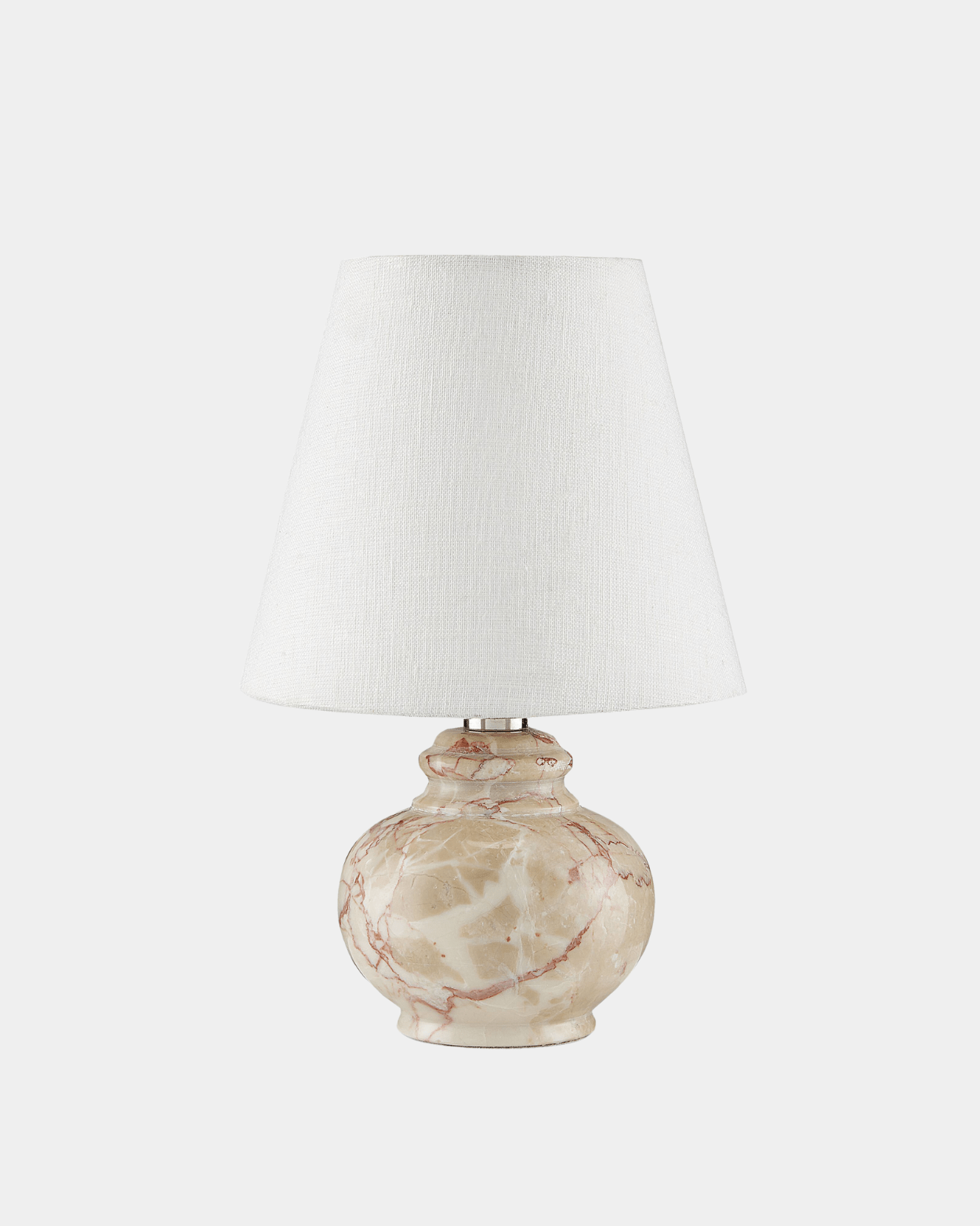 Piccolo Tan Mini Table Lamp - Marble Lotus - Piccolo Tan Mini Table Lamp