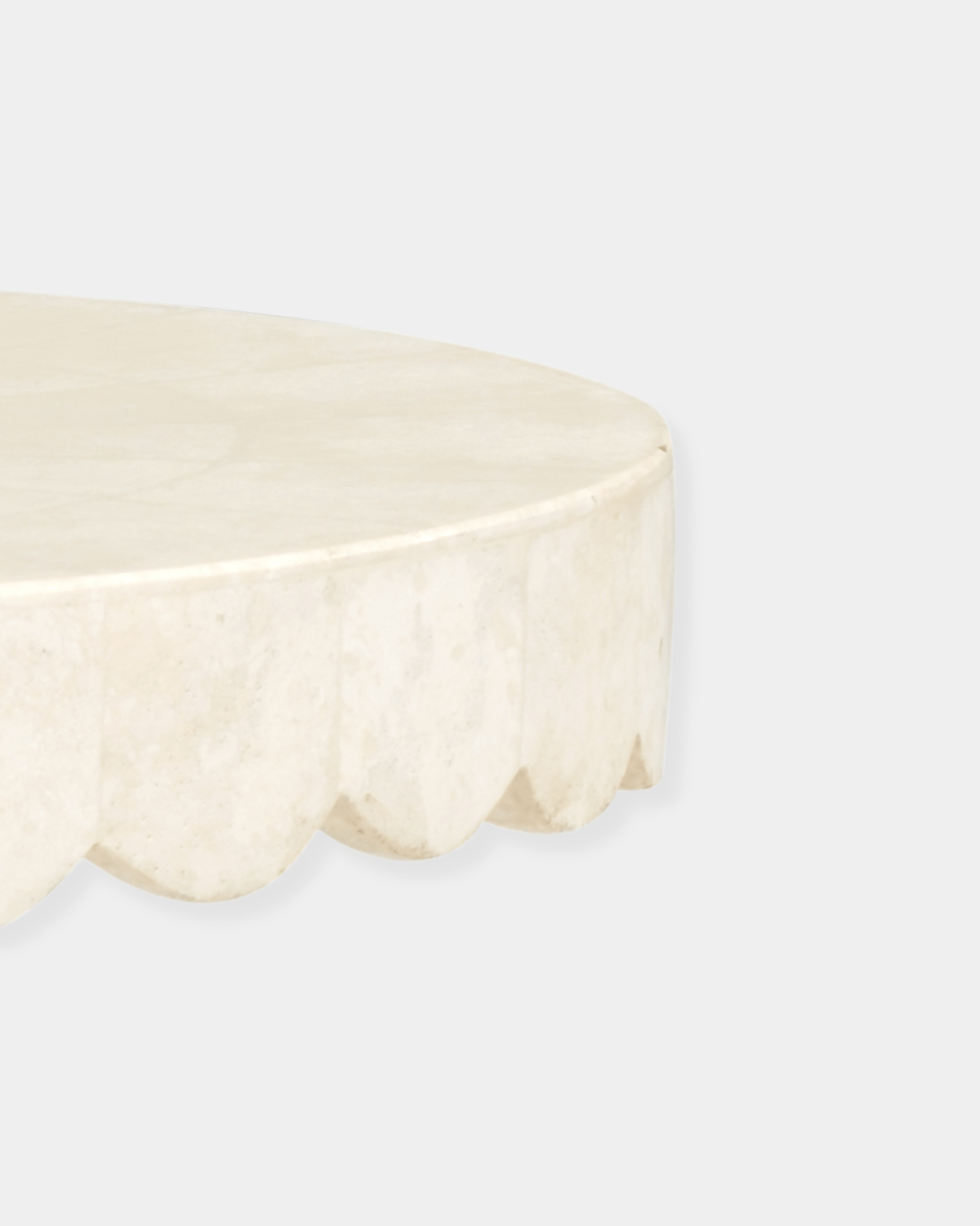 Puttick Side Table - Marble Lotus - Puttick Side Table