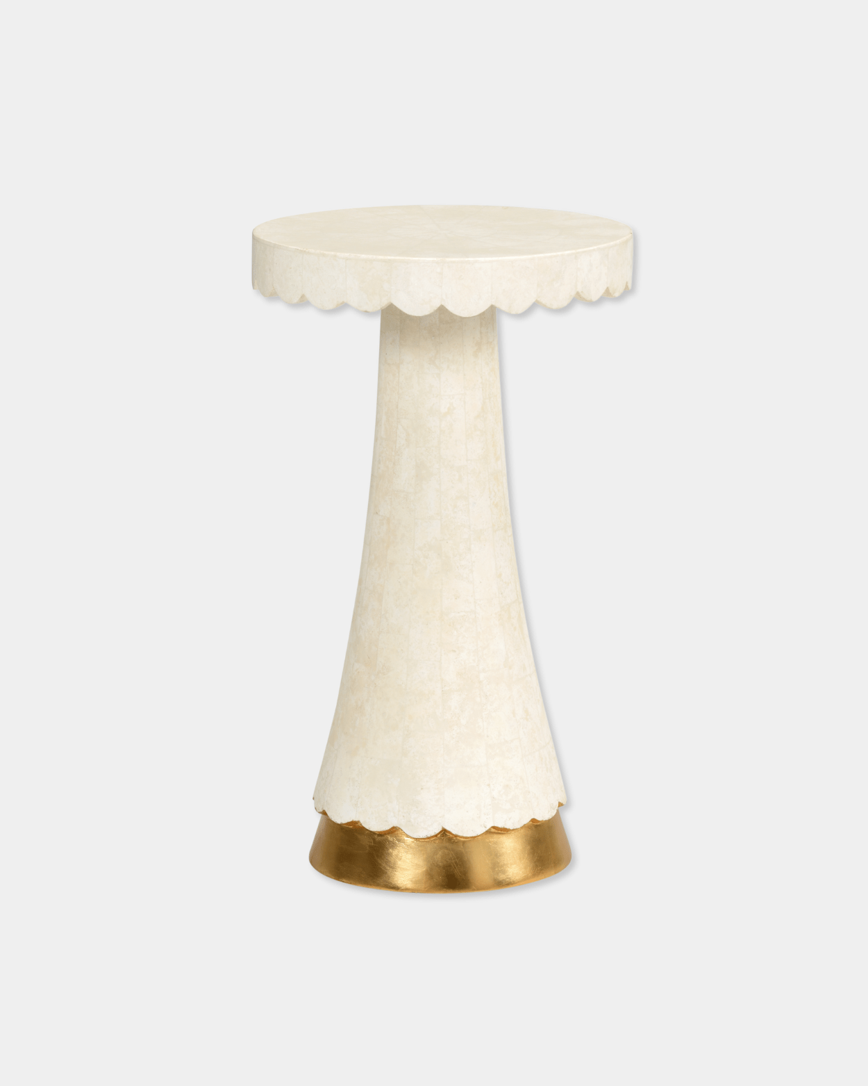 Puttick Side Table - Marble Lotus - Puttick Side Table