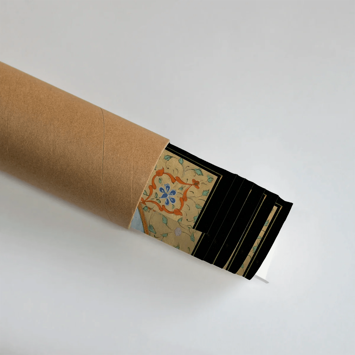 Ramdarbar Indian Painting Frameless Digital Print Poster 36 x 48 inches - Marble Lotus - Ramdarbar Indian Painting Digital Print Poster 36 x 48 inches Wall Art for Living Room Decor