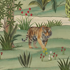 Ran Shringar Wallpaper Depicting Ranthambore Forest Designed for Walls Creamish Beige - Marble Lotus - Ran Shringar Wallpaper Depicting Ranthambore Forest Designed for Walls muddy creamish beige