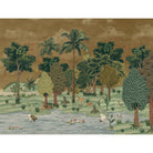 Ran Shringar Wallpaper Depicting Ranthambore Forest Designed for Walls muddy brown - Marble Lotus - Ran Shringar Wallpaper Depicting Ranthambore Forest Designed for Walls muddy brown Buy Now