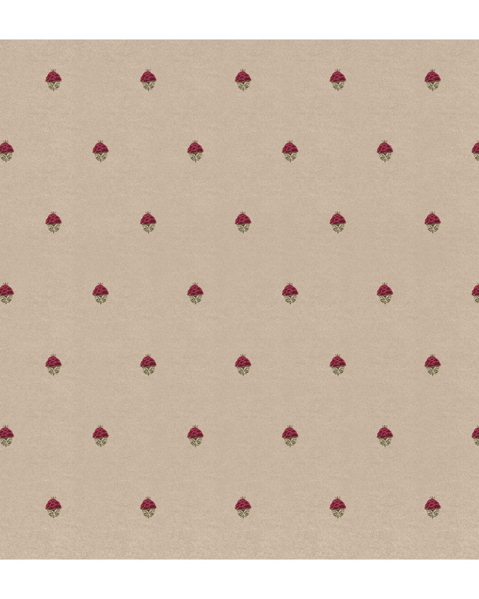 Rani, Indian Floral Pattern Wallpaper - Marble Lotus - Rani, Indian Floral Pattern Wallpaper