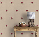 Rani, Indian Floral Pattern Wallpaper - Marble Lotus - Rani, Indian Floral Pattern Wallpaper