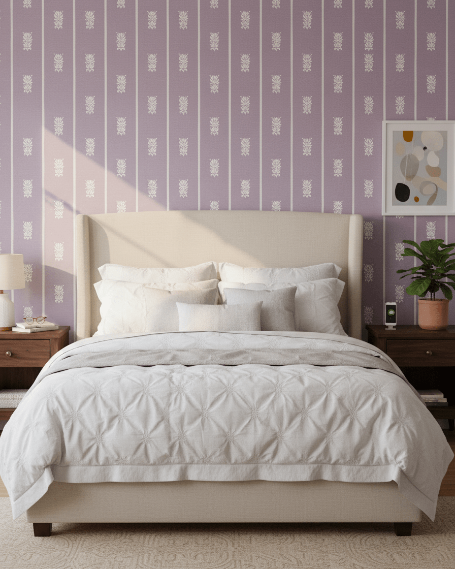 Rekha Bloom - Lilac - Marble Lotus - Rekha Bloom - Lilac