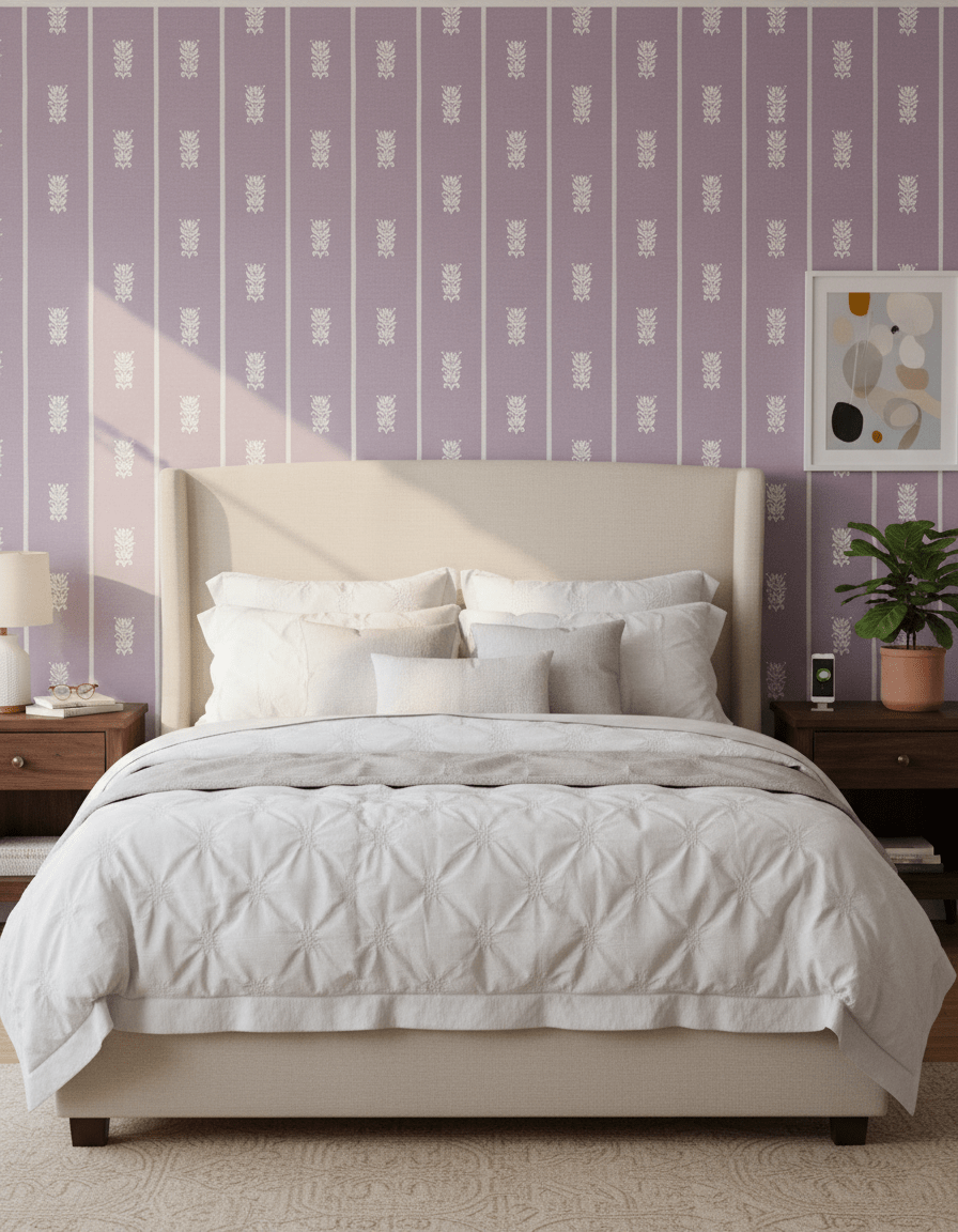 Rekha Bloom - Lilac - Marble Lotus - Rekha Bloom - Lilac