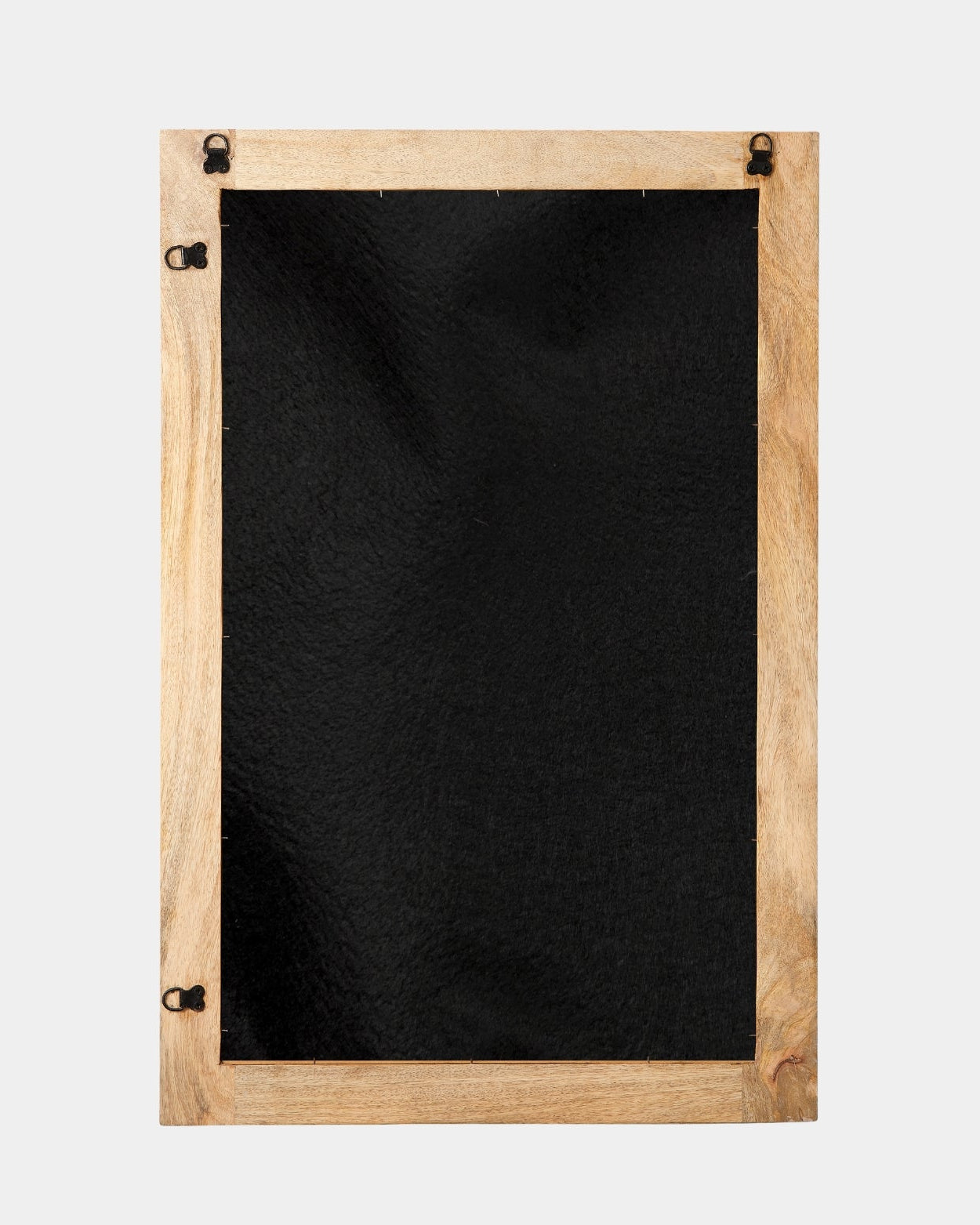 Relief Wood Carved Rectangle Mirror - Marble Lotus - Relief Wood Carved Rectangle Mirror