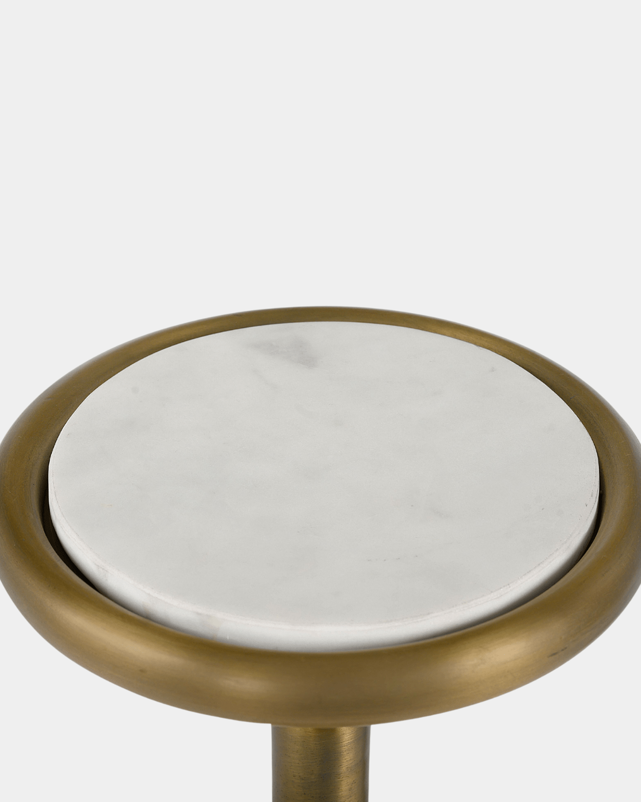 Ringo Drink Table - Brass - Marble Lotus - Ringo Drink Table Brass