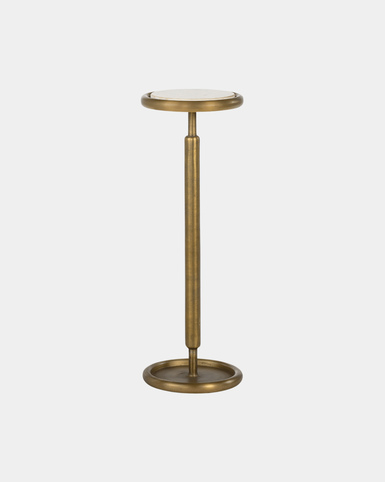 Ringo Drink Table - Brass - Marble Lotus - Ringo Drink Table Brass