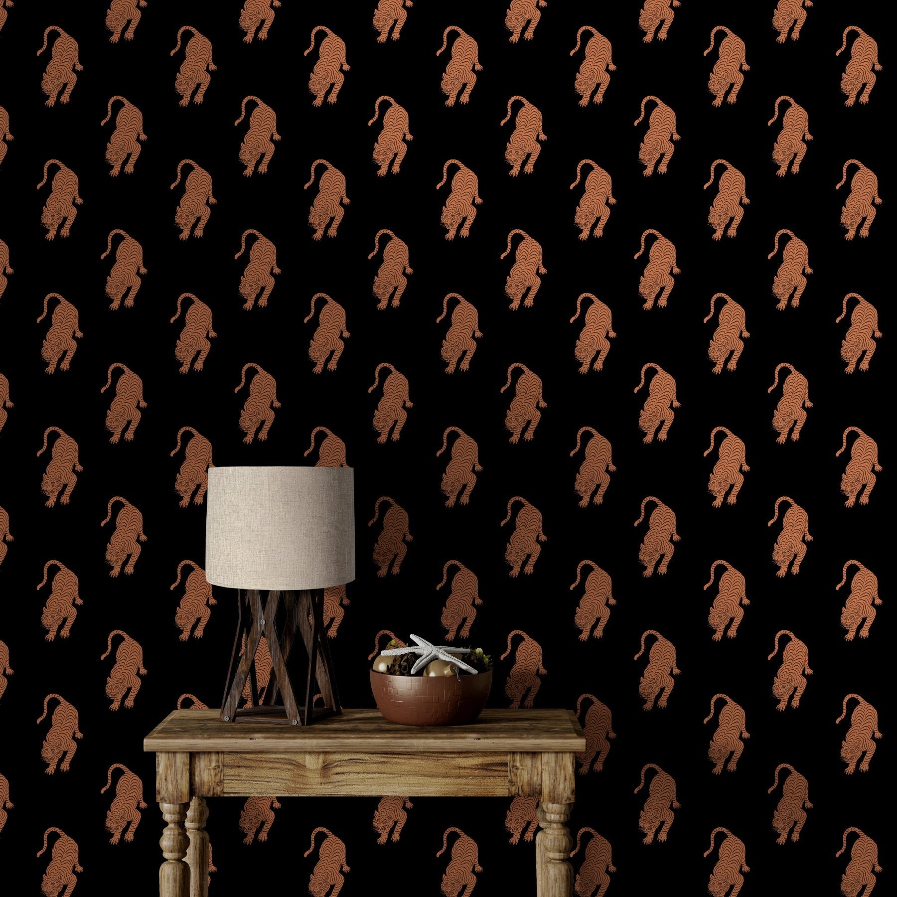 Roar - Black - Marble Lotus - Roar - Black