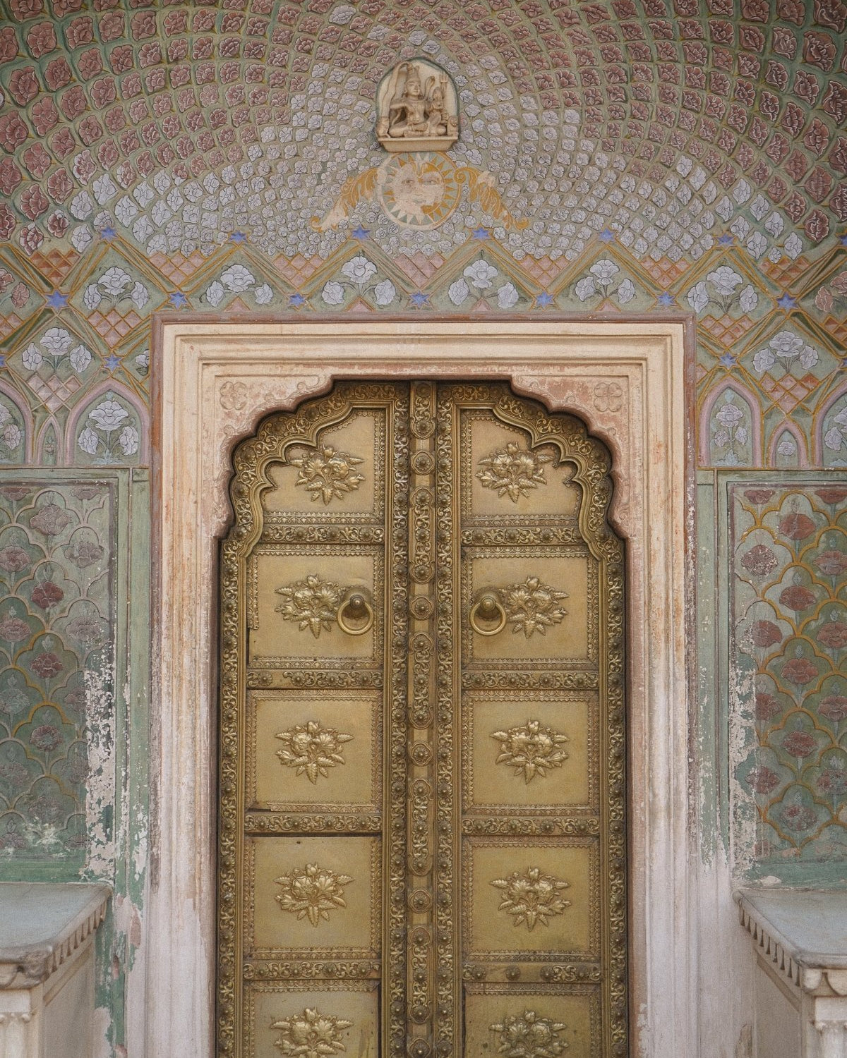 Rose Gate Jaipur City Palace | Fine Art Print - Marble Lotus - Rose Gate Jaipur City Palace Art Print