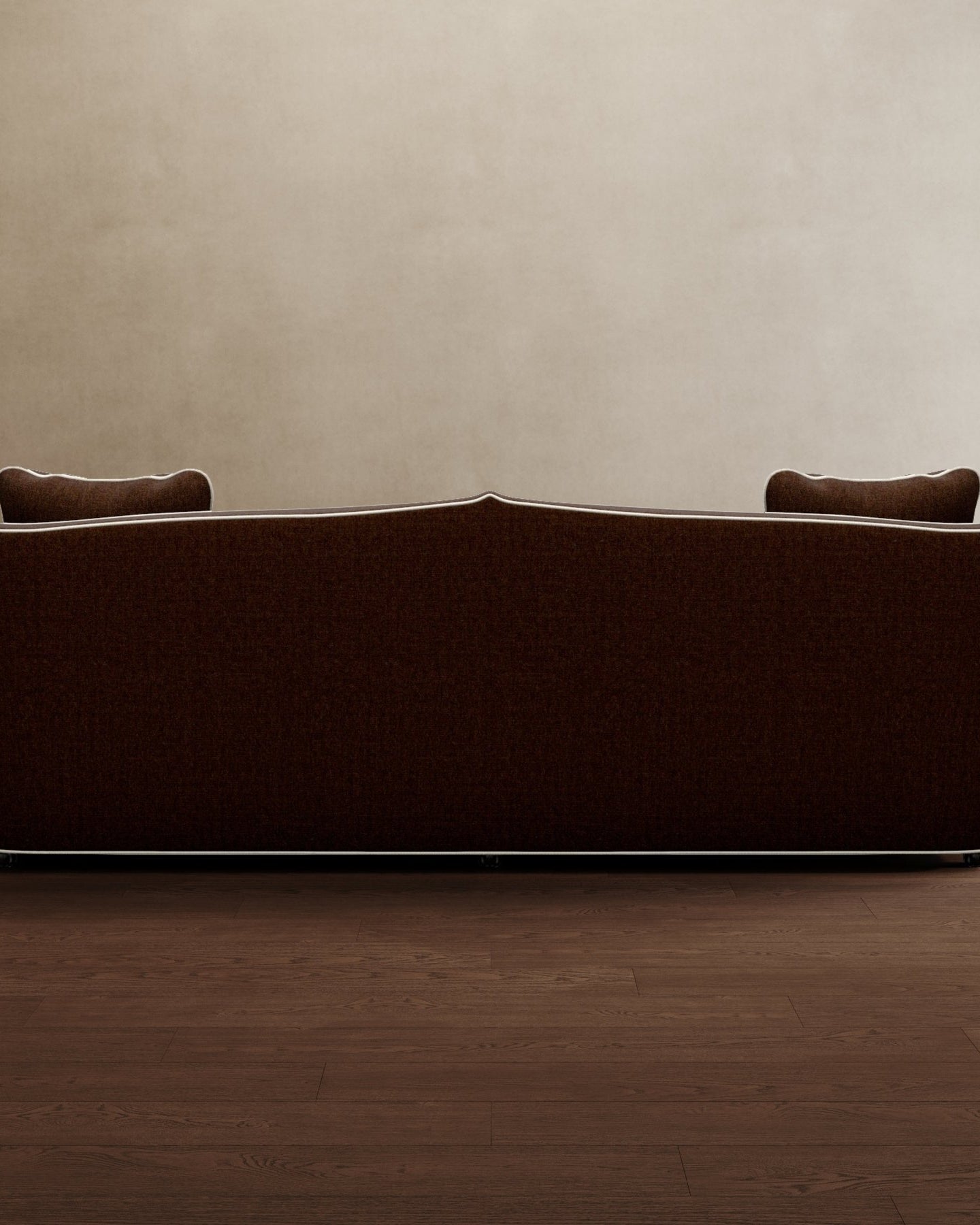 Royal Raj 3 Seater Sofa Dark Brown Velvet - Marble Lotus - Royal Raj 3 Seater Sofa Dark Brown Velvet