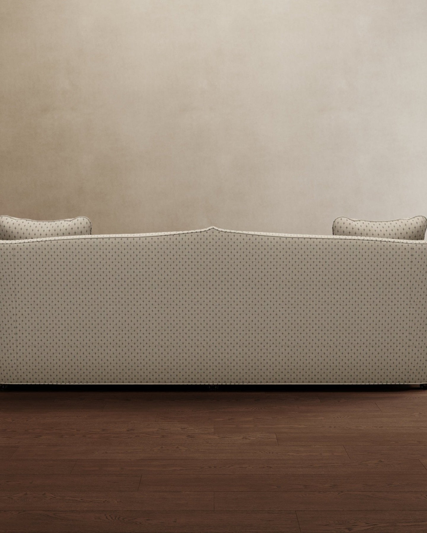 Royal Raj 3 Seater Sofa Dotted Beige - Marble Lotus - Royal Raj 3 Seater Sofa Dotted Beige