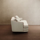 Royal Raj 3 Seater Sofa Off White - Marble Lotus - Royal Raj 3 Seater Sofa Off White