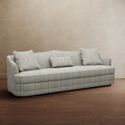 Royal Raj 3 Seater Sofa Powder Blue Paisley - Marble Lotus - Royal Raj 3 Seater Sofa Powder Blue Paisley