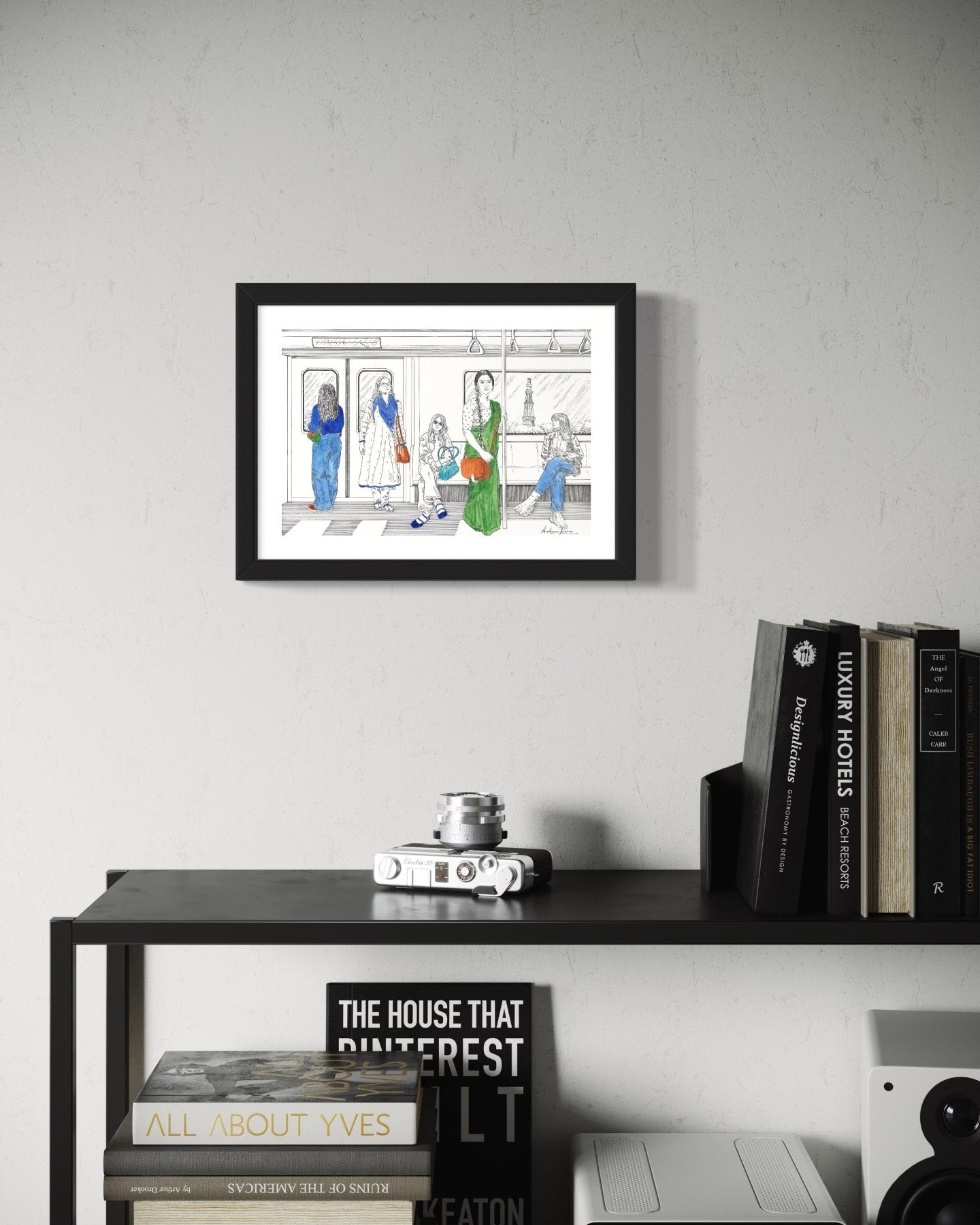 Sarees & Briefcases - Marble Lotus - Sarees & Briefcases