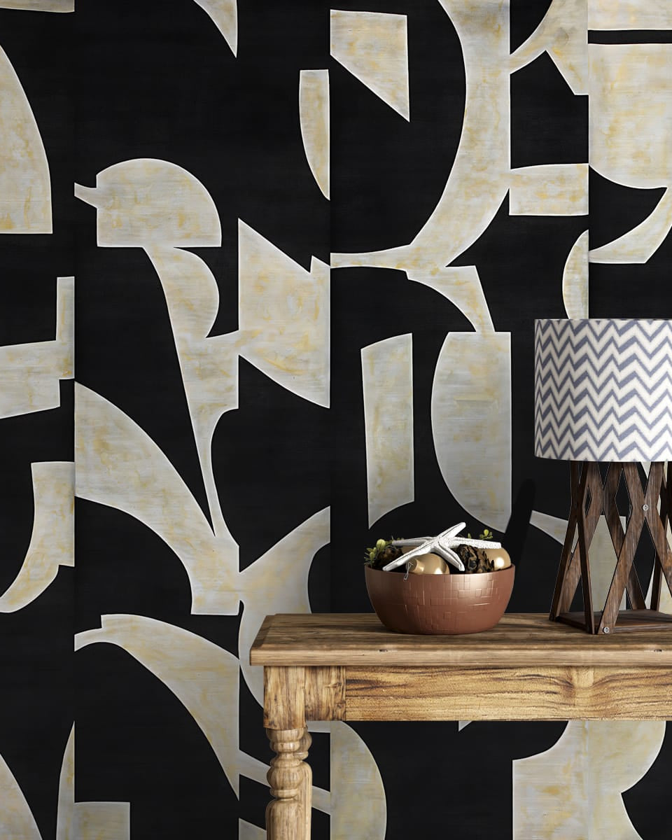 Serene Strokes, Subtle Abstract Design Wallpaper for Walls - Marble Lotus - Serene Strokes, Subtle Abstract Design Wallpaper for Walls