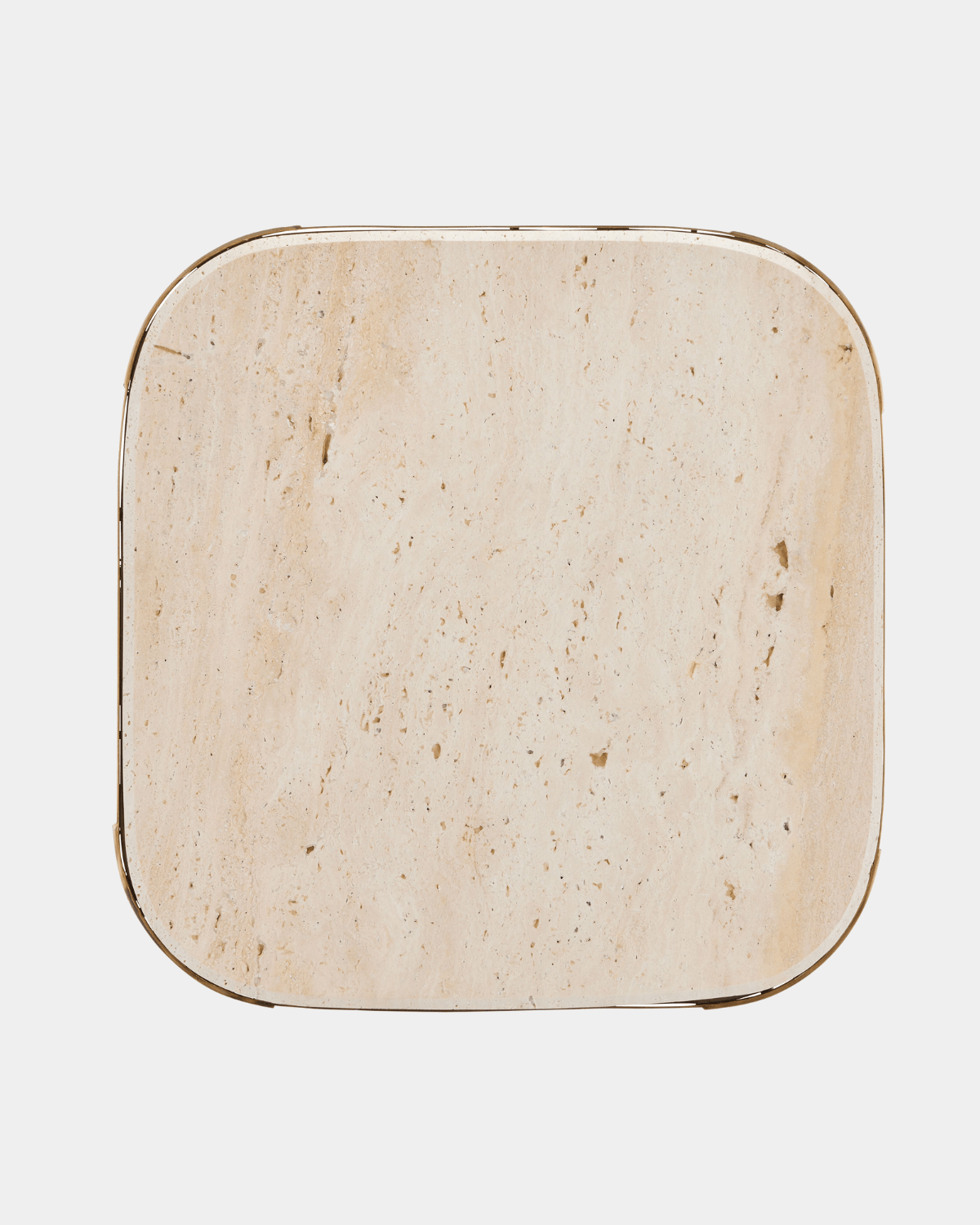 Sev Travertine Accent Table - Marble Lotus - Sev Travertine Accent Table