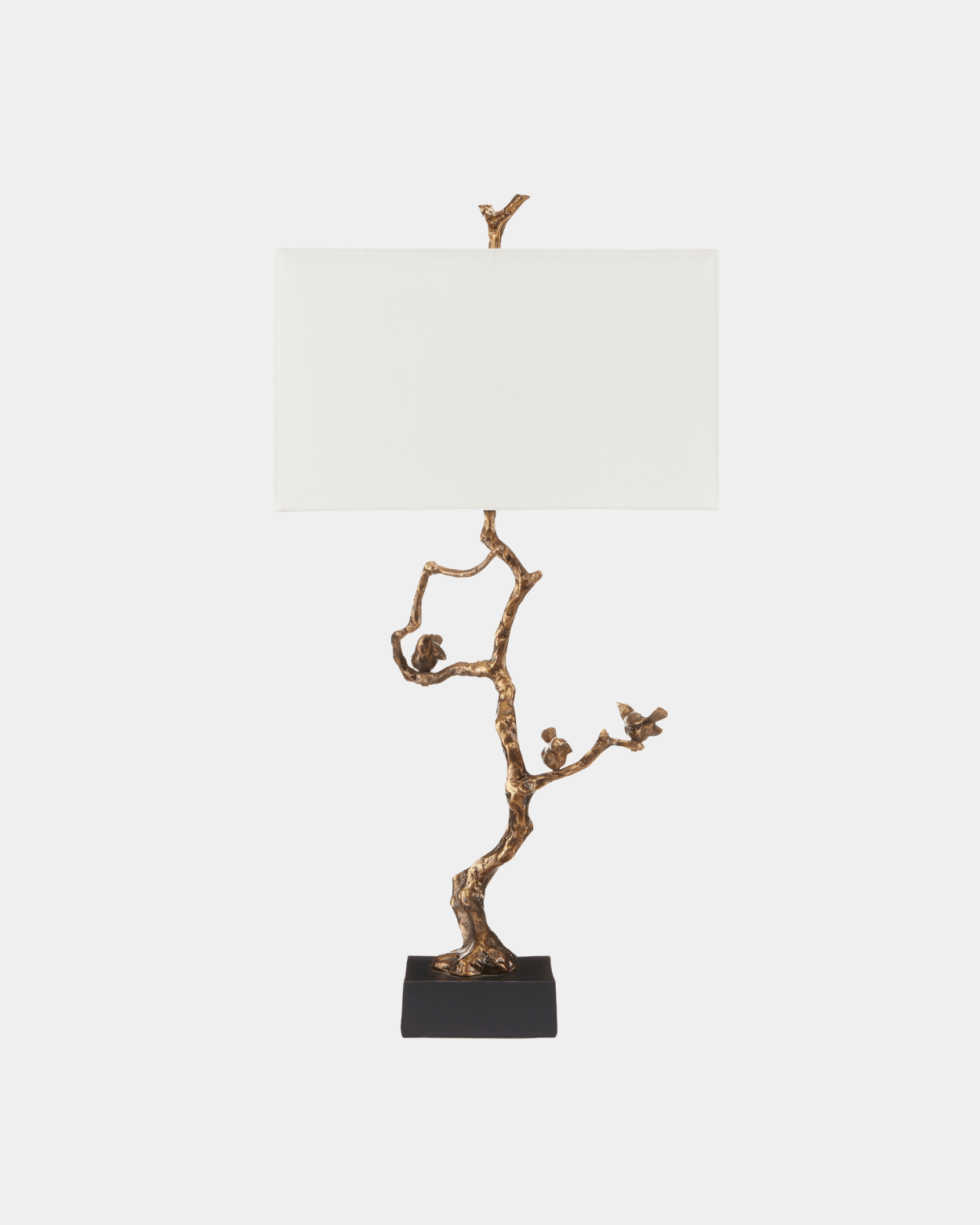 Shadows Brass Table Lamp - Marble Lotus - Shadows Brass Marble Lamp