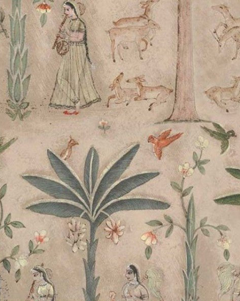 Shantiniketan - Resham (Mica) - Marble Lotus - Shantiniketan - Resham (Mica)