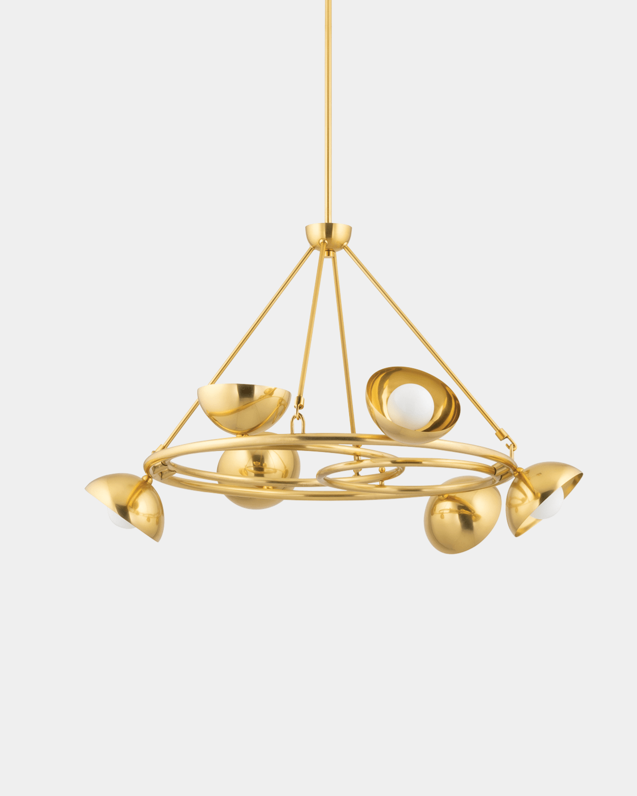 Small Oraibi Chandelier - Marble Lotus - Small Oraibi Chandelier