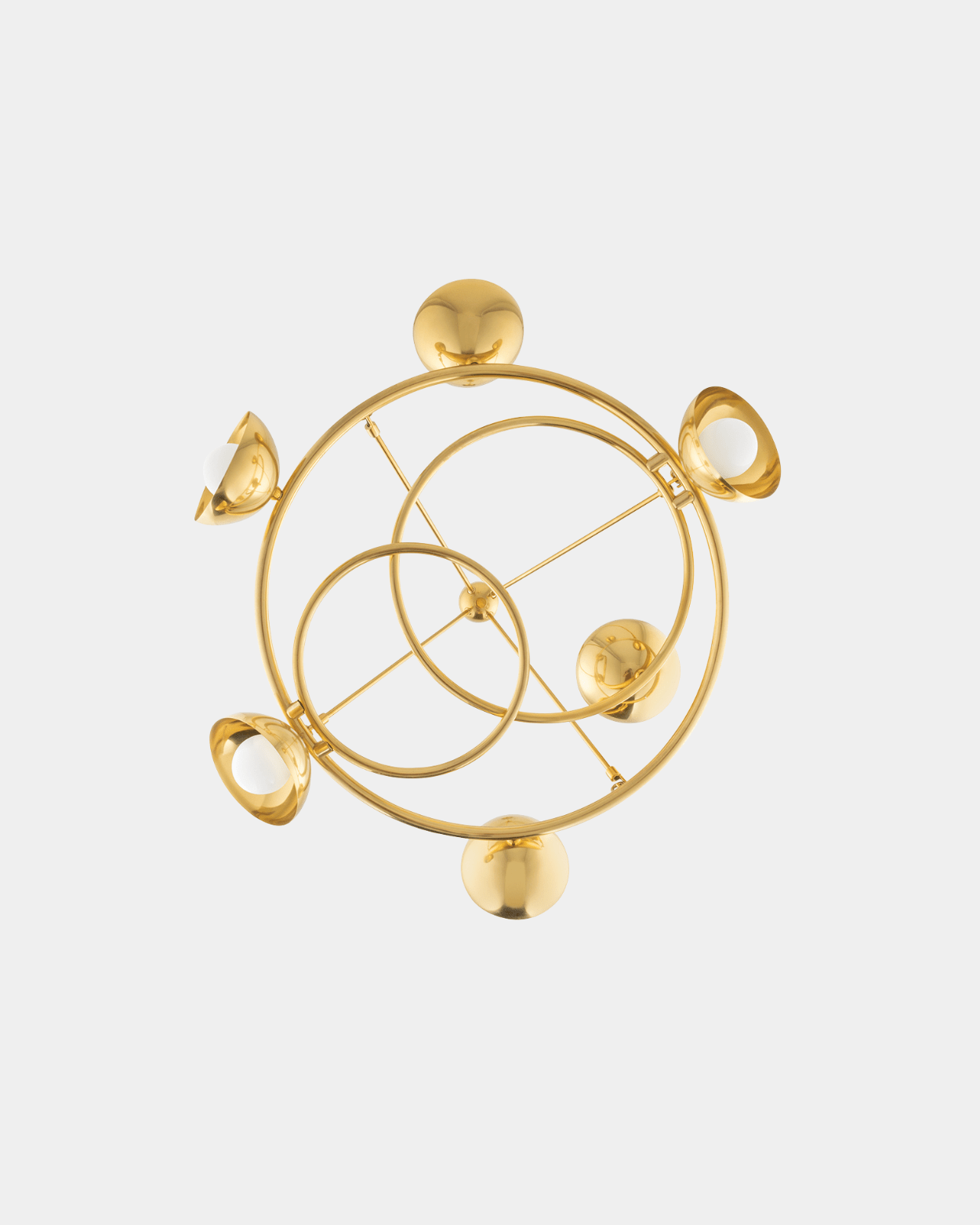 Small Oraibi Chandelier - Marble Lotus - Small Oraibi Chandelier