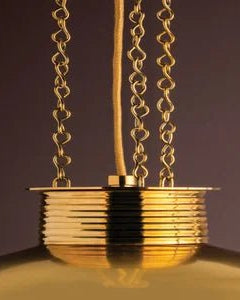 Small PERSEUS Pendant - Marble Lotus - Small PERSEUS Pendant