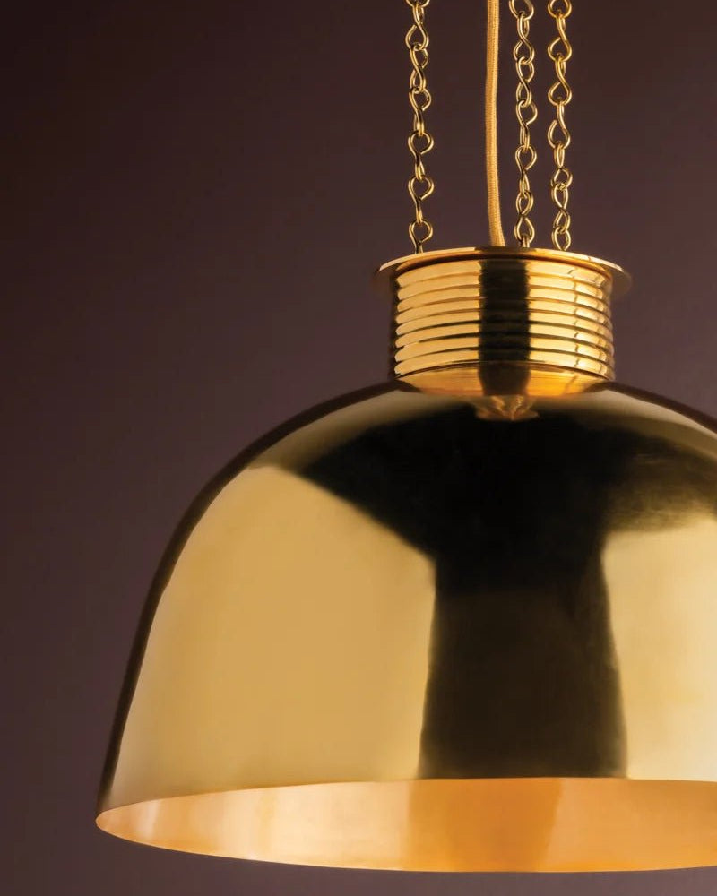 Small PERSEUS Pendant - Marble Lotus - Small PERSEUS Pendant