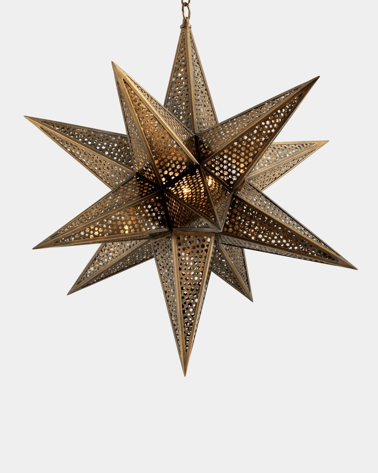 Star Of The East Chandelier - Marble Lotus - Star Of The East Chandelier