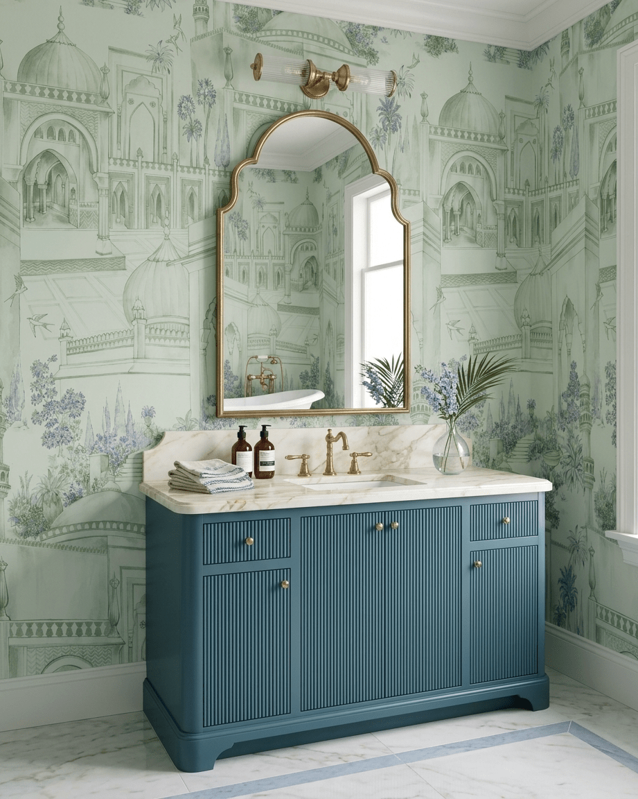 Taj Gardens – Jade Green - Marble Lotus - Taj Gardens – Jade Green