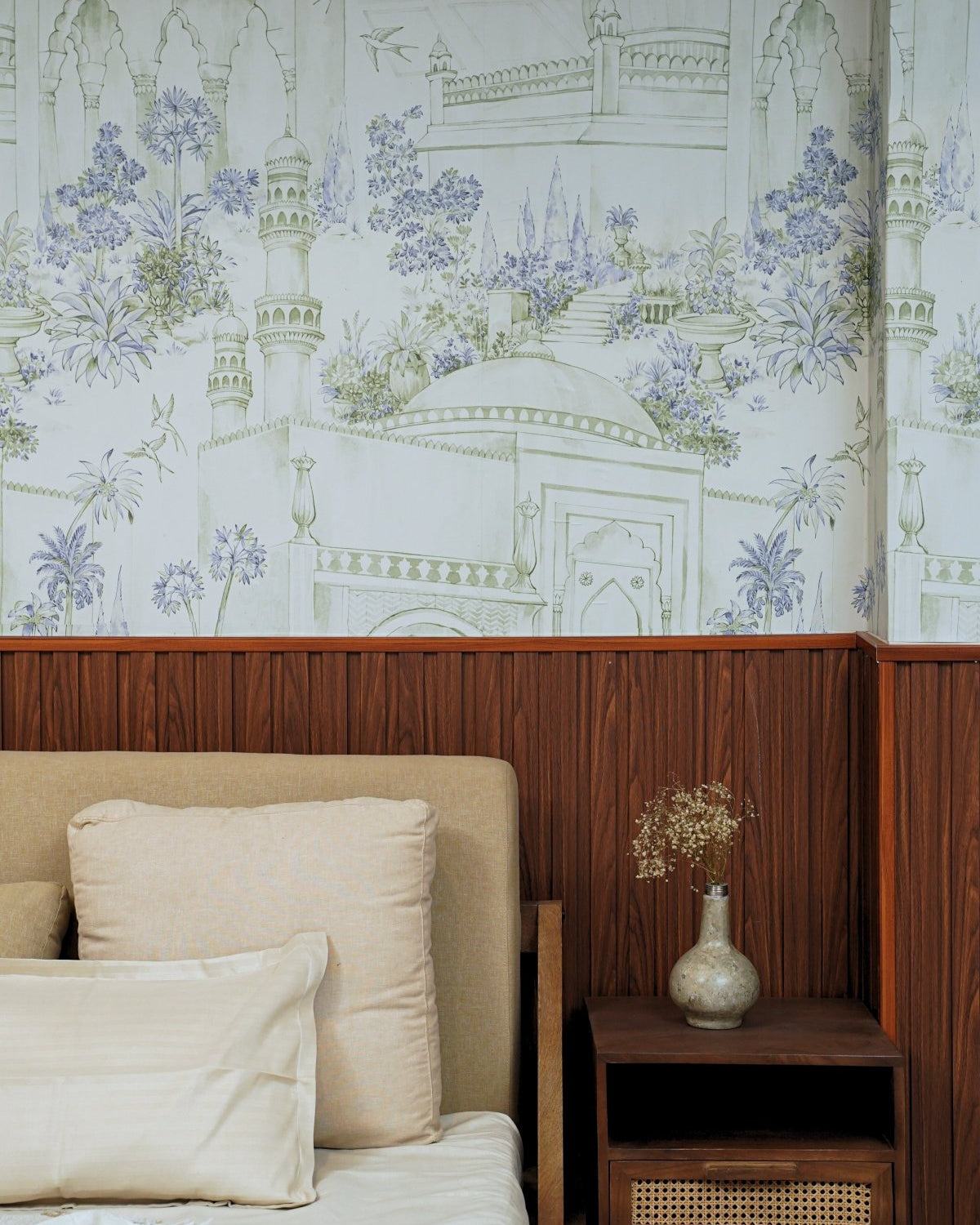 TAJ Gardens - Jade Green - Marble Lotus - TAJ Gardens - Jade Green