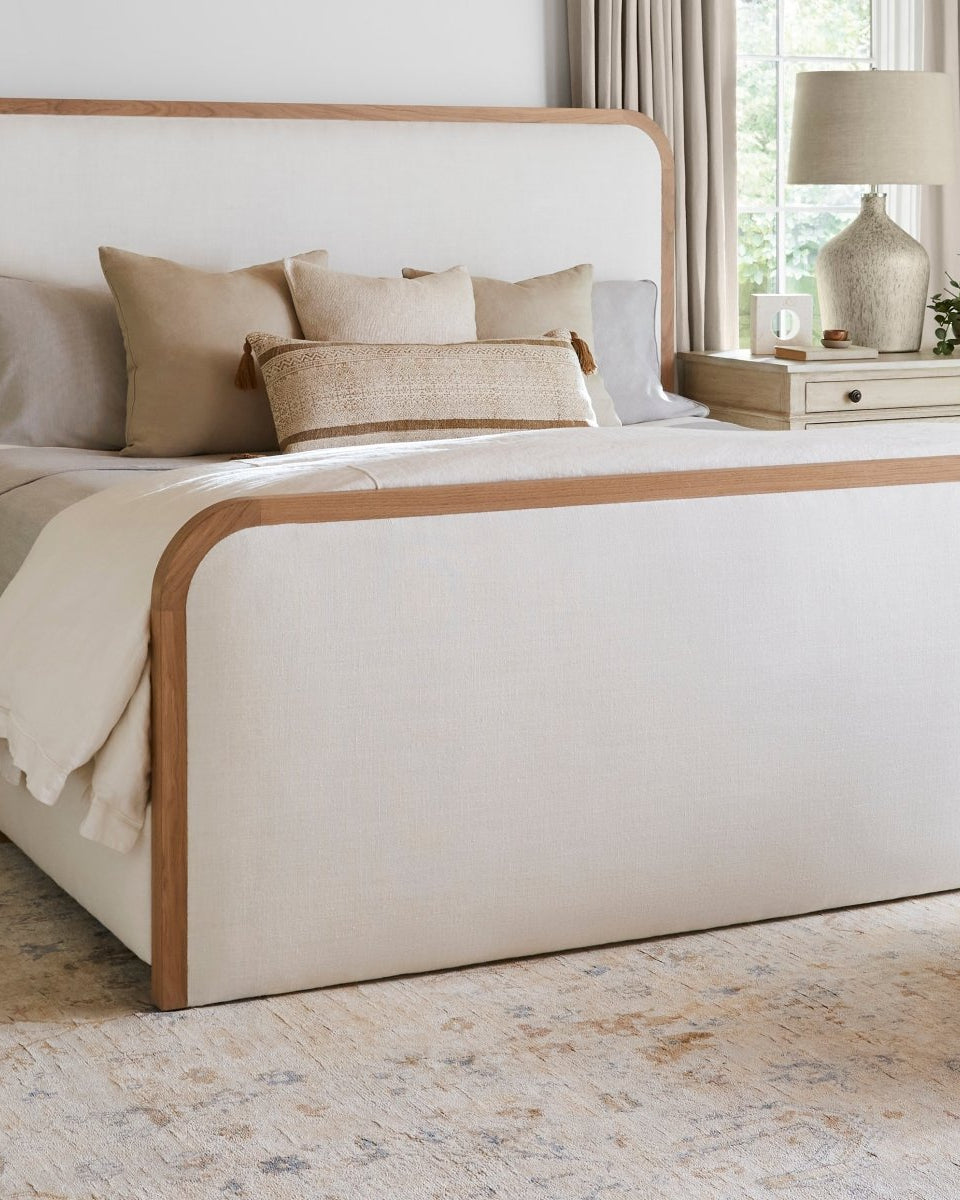 Taupe Distressed Table Lamp - Marble Lotus - Taupe Distressed Table Lamp