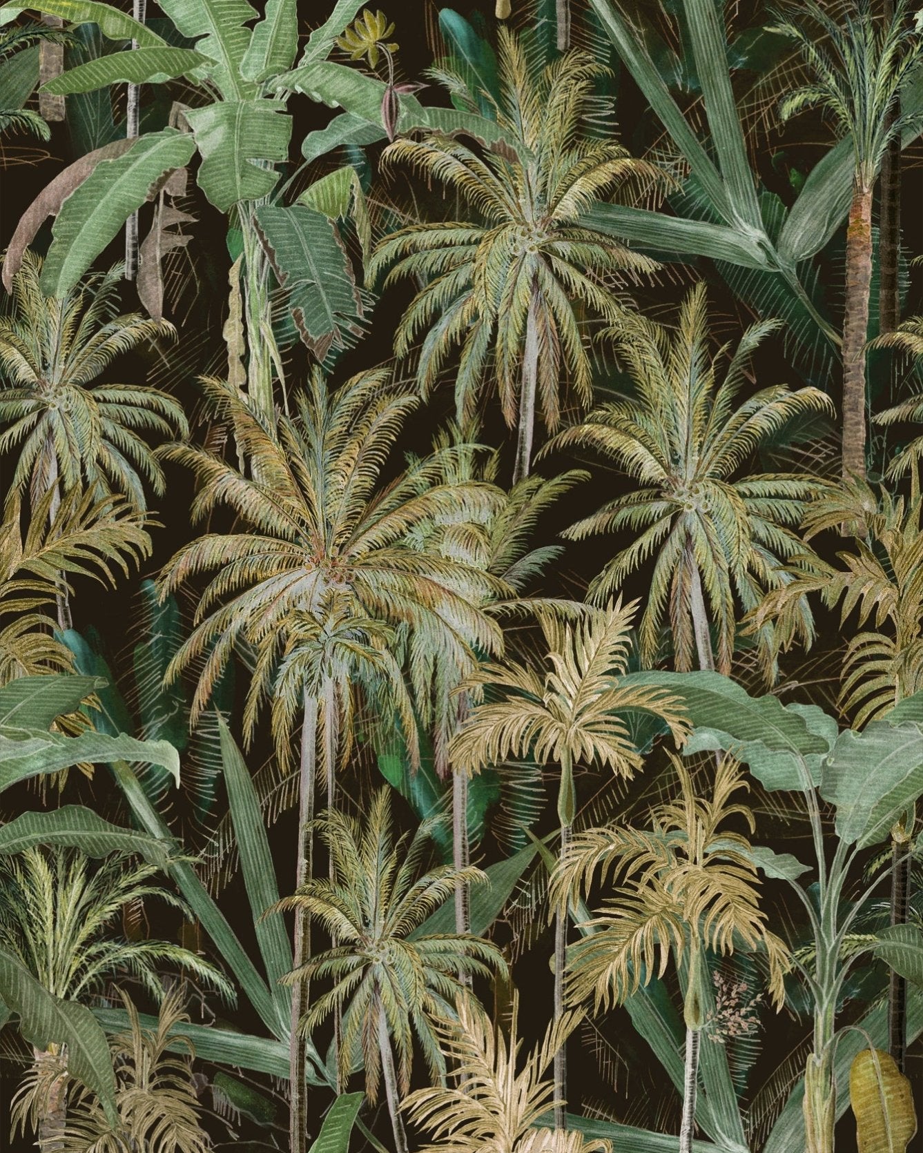 THE JUNGLE Anthracite - Marble Lotus - THE JUNGLE Anthracite