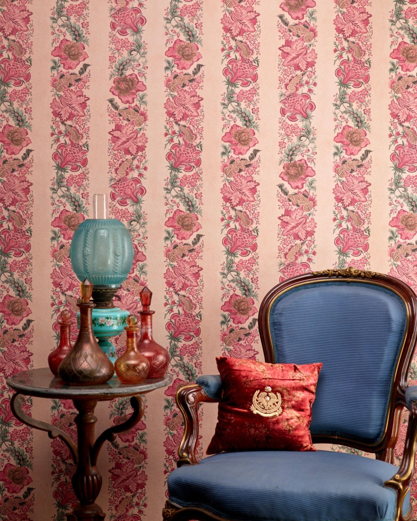 Travancore Chintz - Marble Lotus - Travancore Chintz
