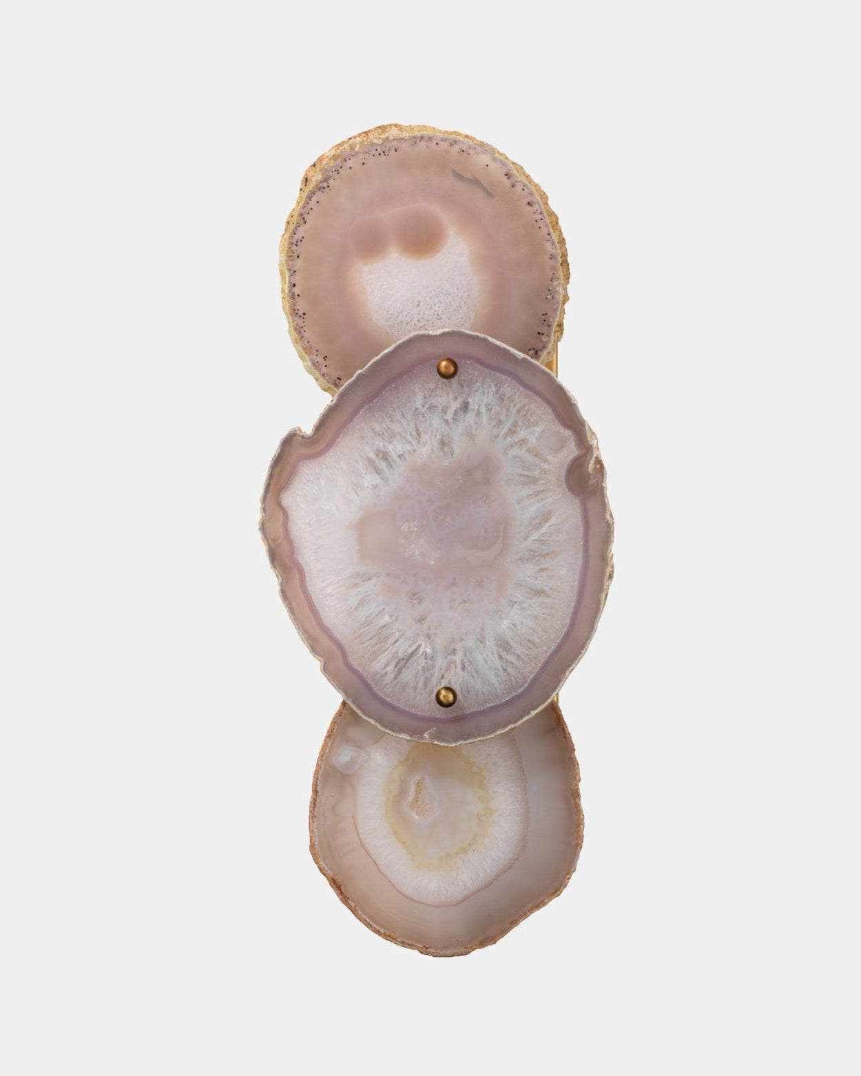 Trinity Wall Sconce - Marble Lotus - Trinity Wall Sconce