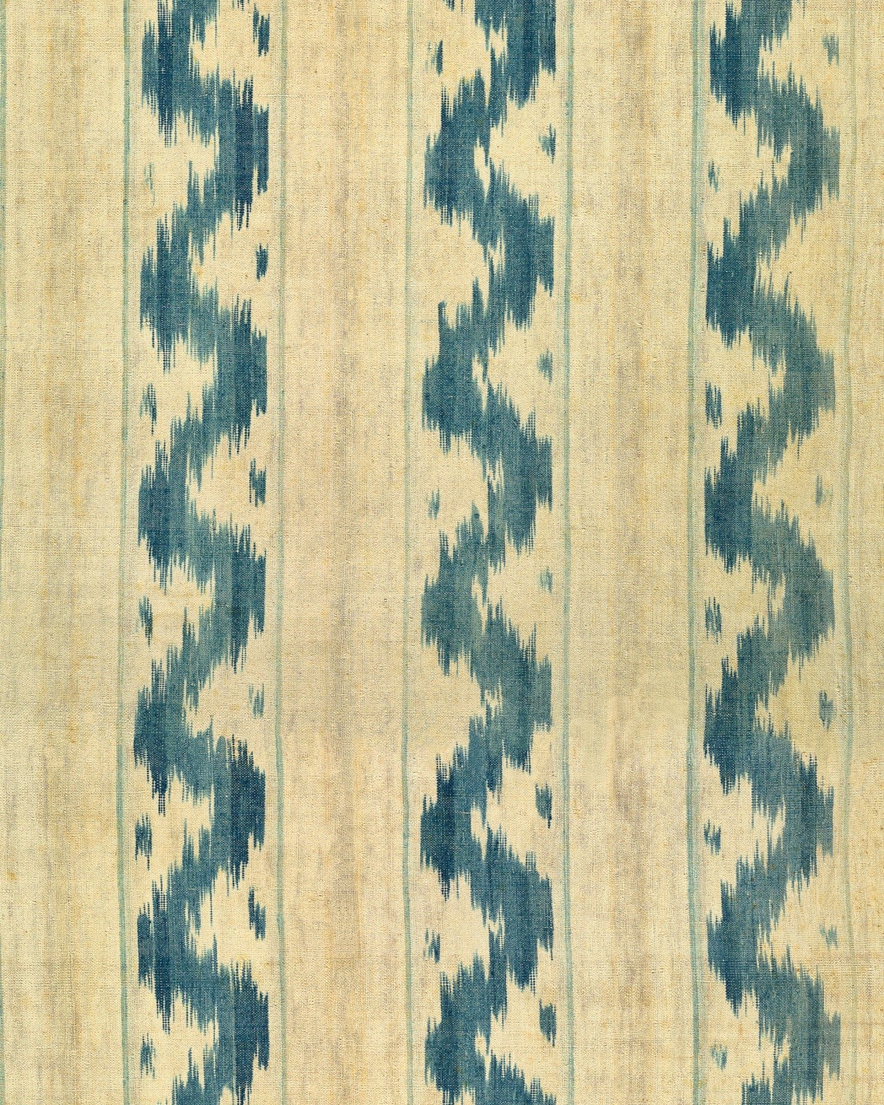 VINTAGE IKAT Wallpaper - Marble Lotus - Vintage Ikat Wallpaper