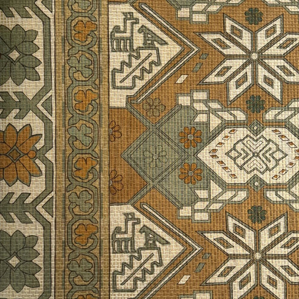 Vintage Kilim - Marble Lotus - Vintage Kilim