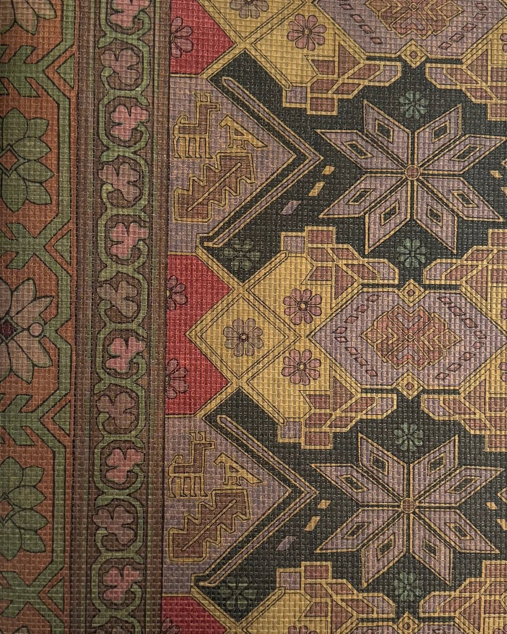 Vintage Kilim - Marble Lotus - Vintage Kilim
