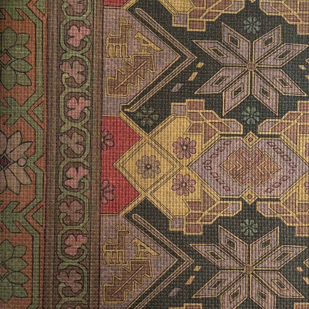 Vintage Kilim - Marble Lotus - Vintage Kilim