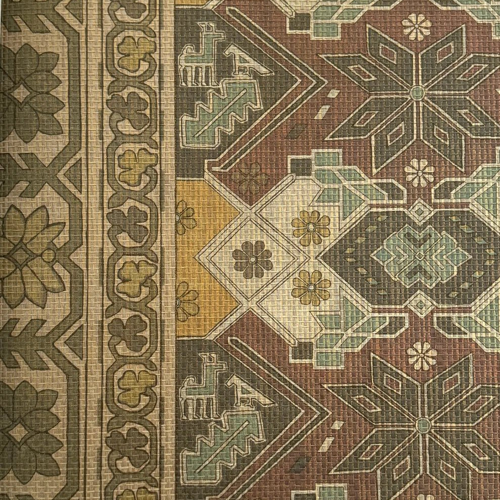 Vintage Kilim - Marble Lotus - Vintage Kilim