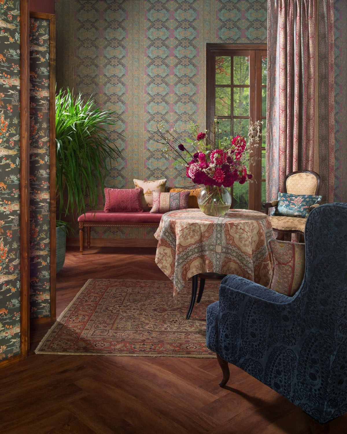 Vintage Kilim - Marble Lotus - Vintage Kilim